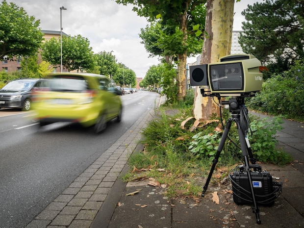 Cámara de velocidad móvil TraffiTop